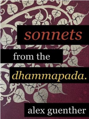 cover image of sonnets from the dhammapada.